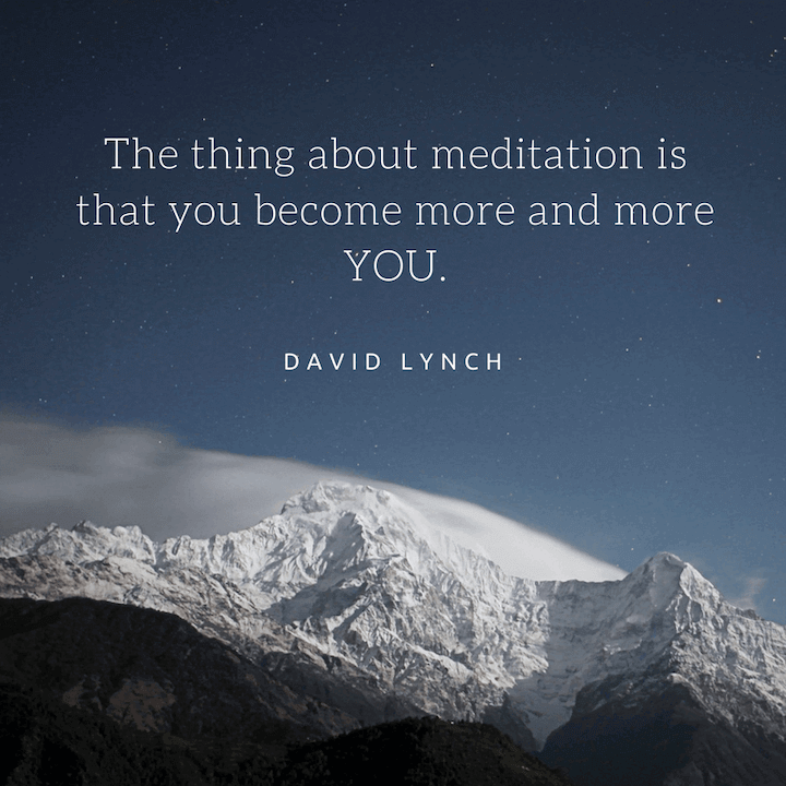 David Lynch Meditation Quotes