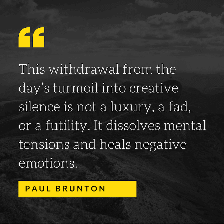 Paul Brunton Meditation Quotes